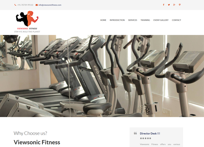 viewsonicfitness.com | By iGlobe Solutions